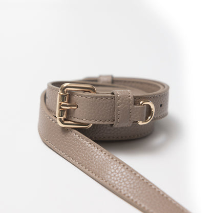 Taupe Leather Strap thick