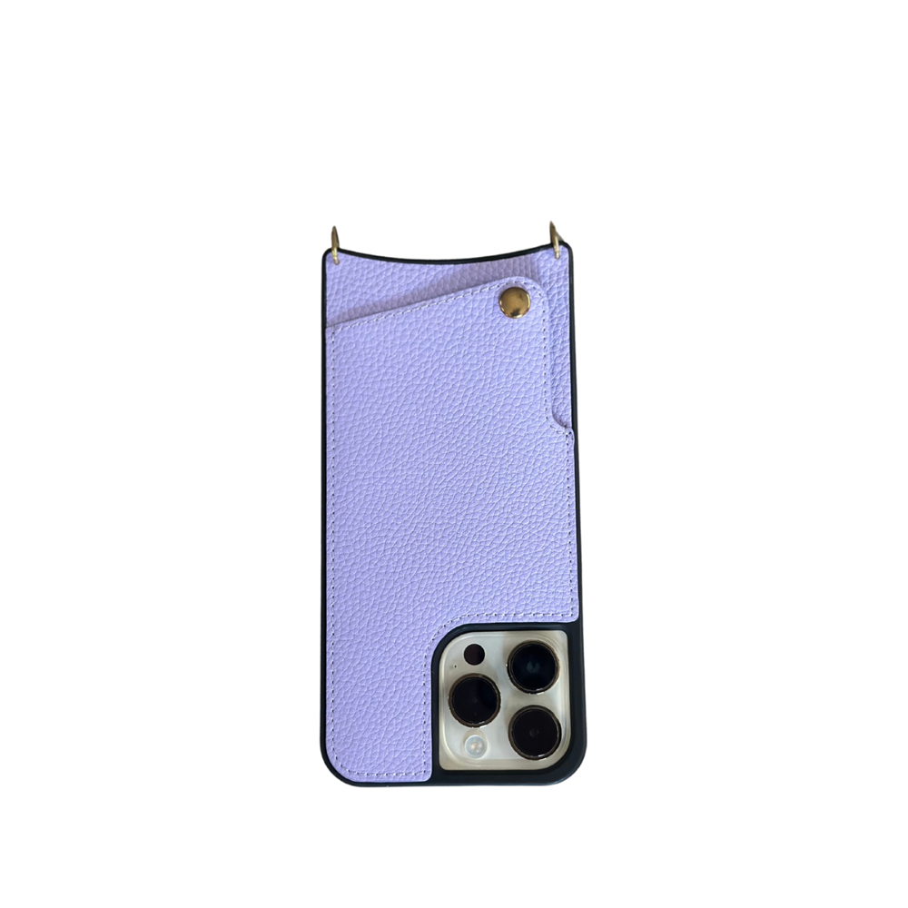 Purple Leather Case