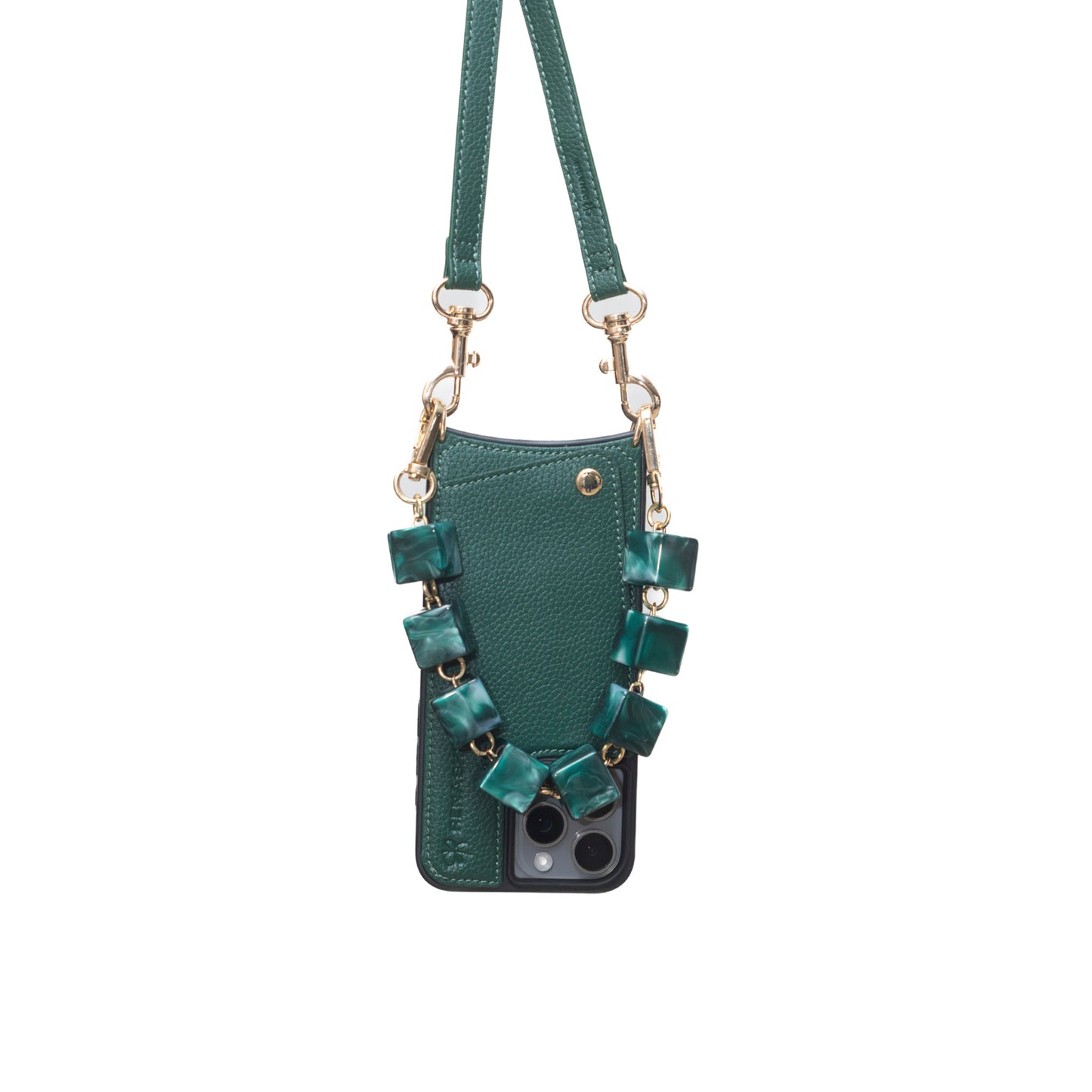 Green Leather Strap
