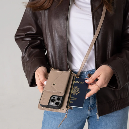 Taupe Wallet Bag